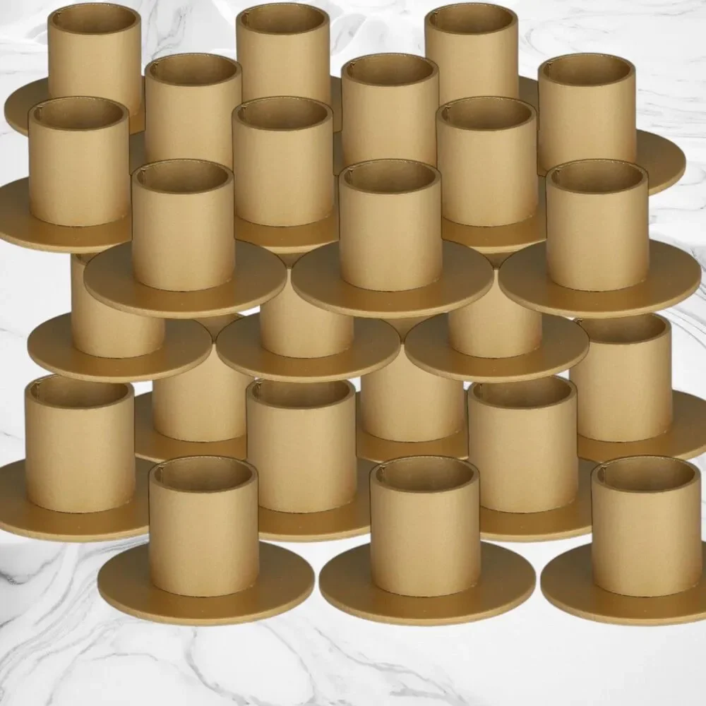 Pack of 22 Taper Candle Holders 2